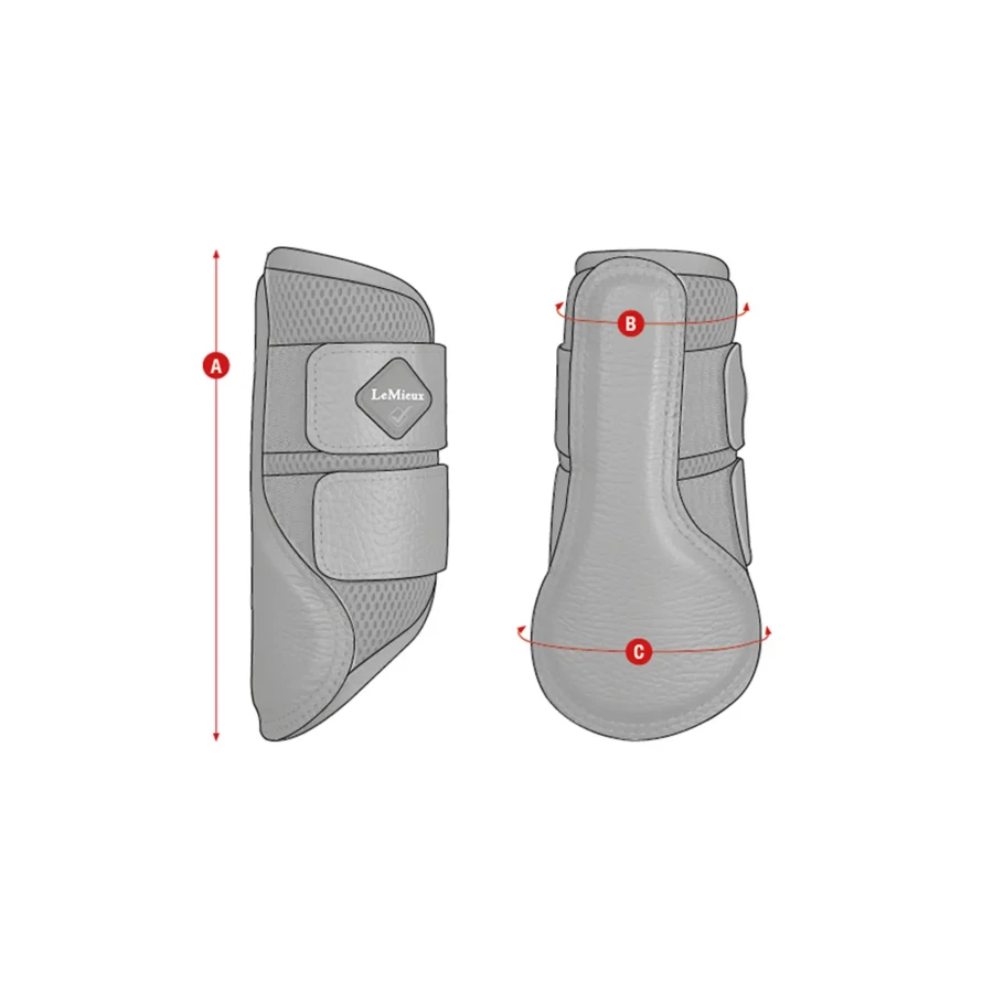 LeMieux ProSport Mesh Brushing Boots - Image 4