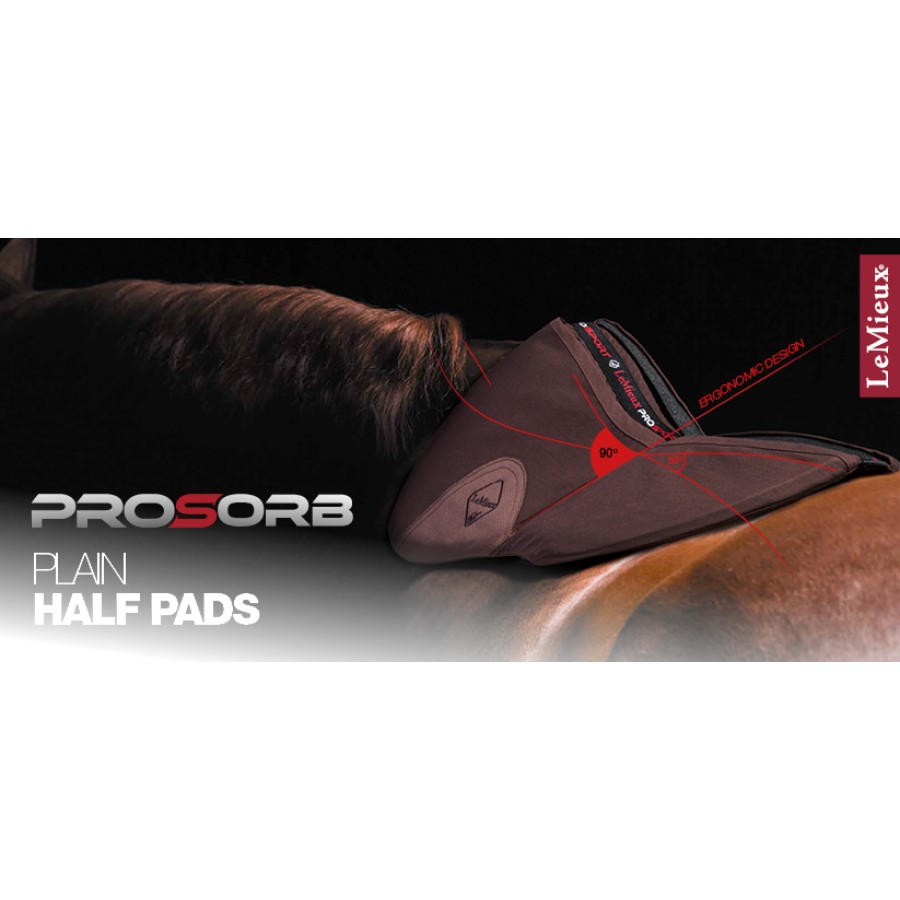LeMieux Pro-Sorb Plain Half Pad - Image 3