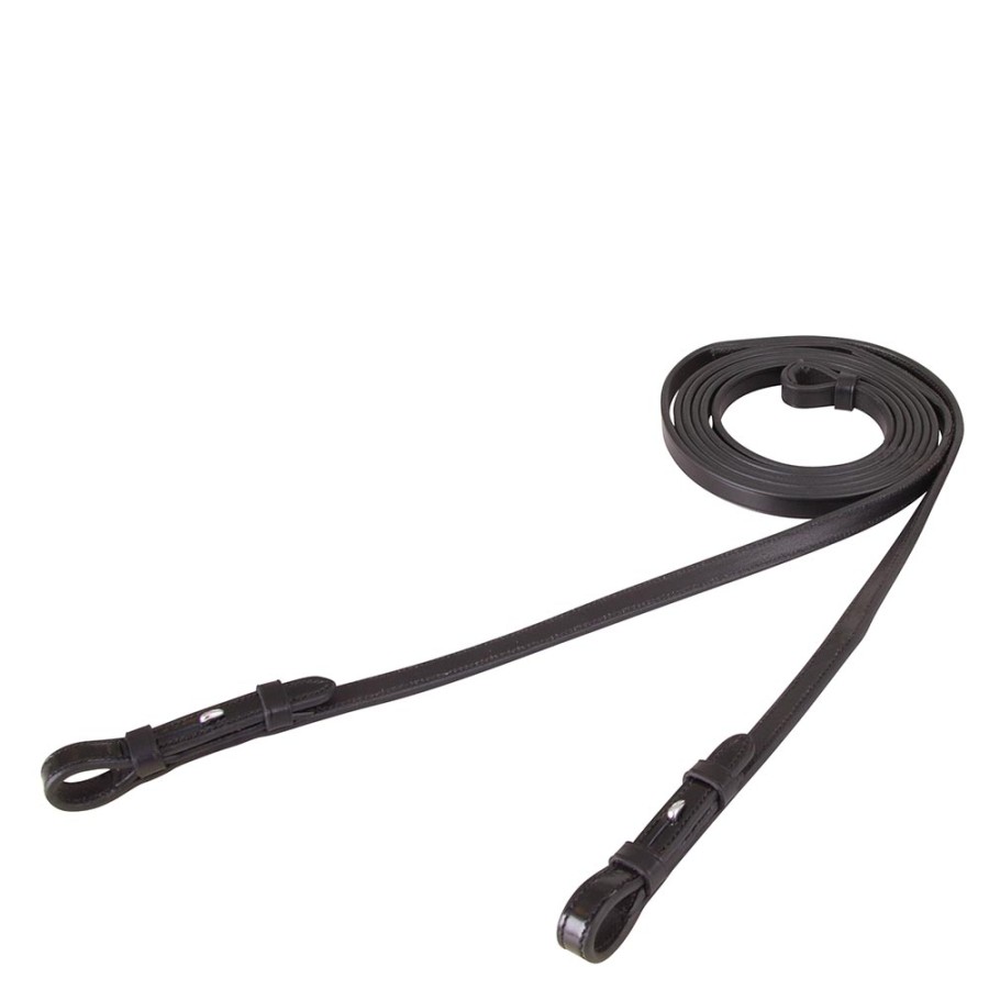 BR Patent Leather Curb Reins - Image 3