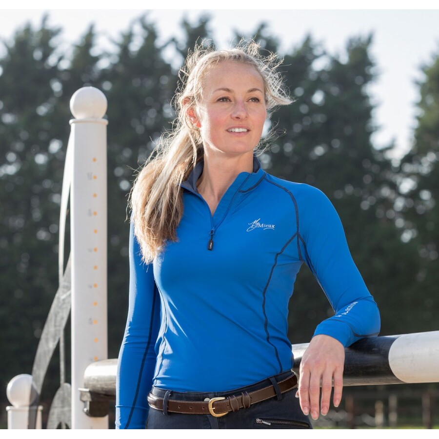 LeMieux Base Layer Benetton Blue - Image 3