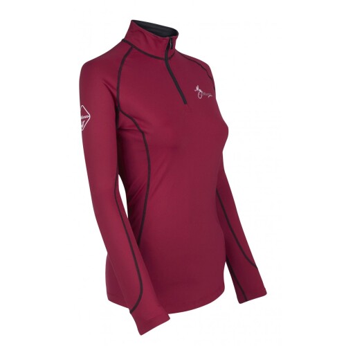 Alternative view of LeMieux Base Layer Mulberry