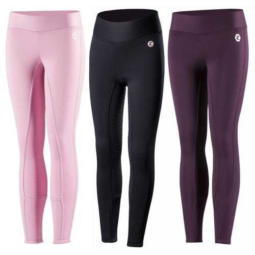 horse-active-winter-junior-silicon-tights