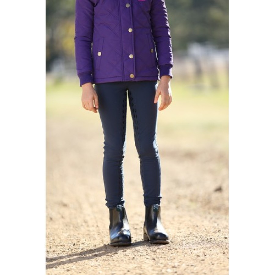 Huntington Girls Pull-On Full Seat Breeches - Image 5