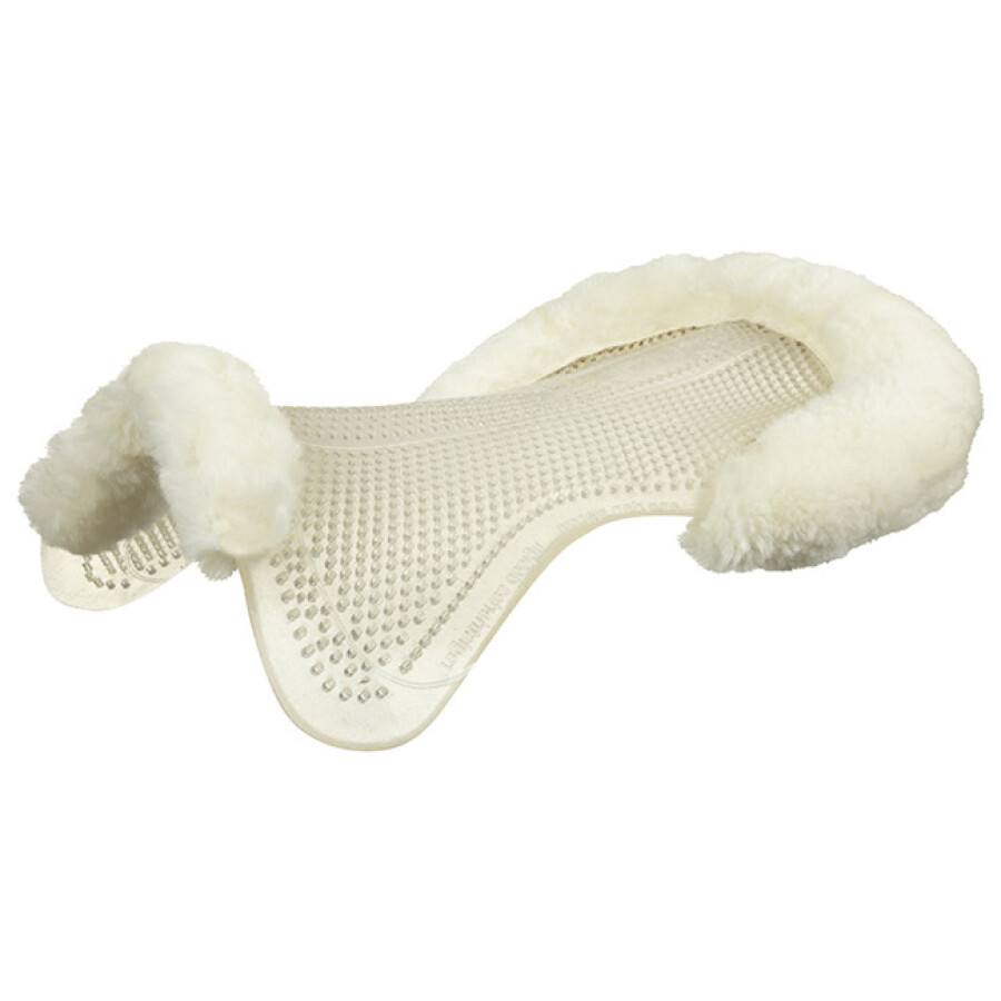 Acavallo Just-Gel Lambswool Riser Half Pad