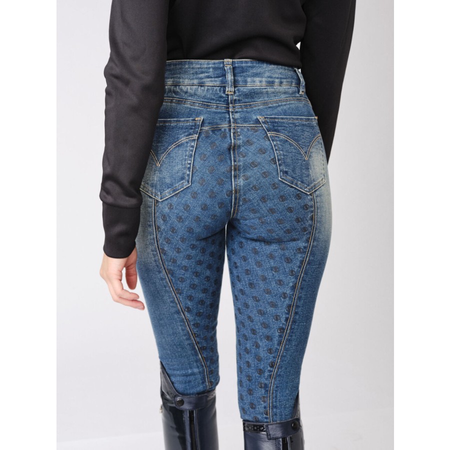PS of Sweden Maggie Denim Breeches - Blue - Image 4