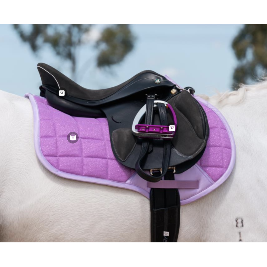 Eurohunter Glitter Saddle Pad - Dressage - Image 7