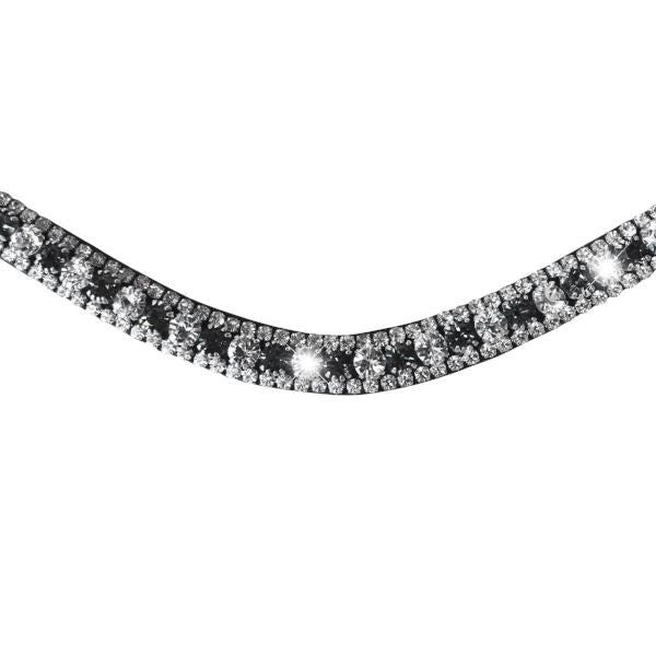 Lumiere Silver Crystal Browband