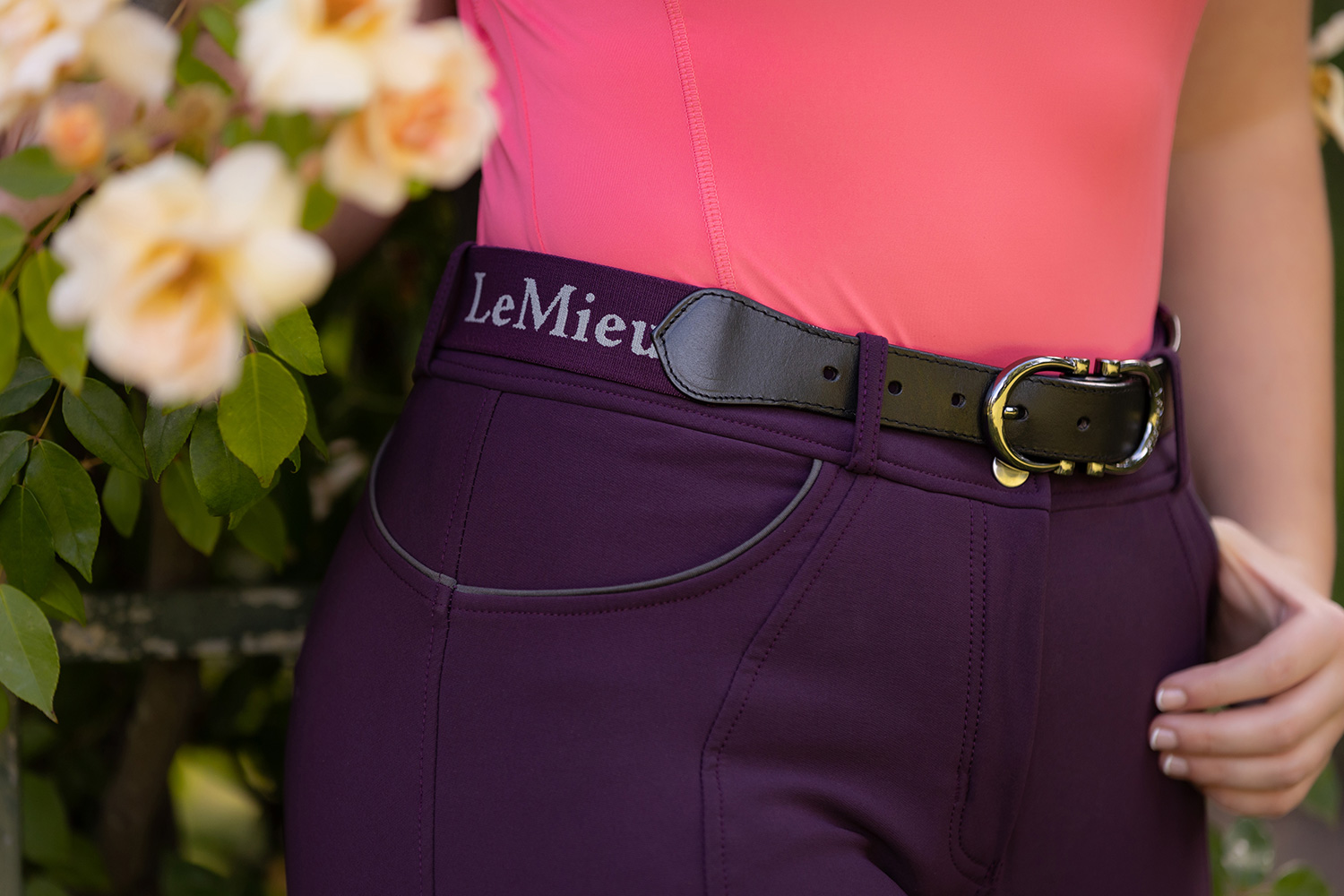 LeMieux Elasticated Belt - Image 2