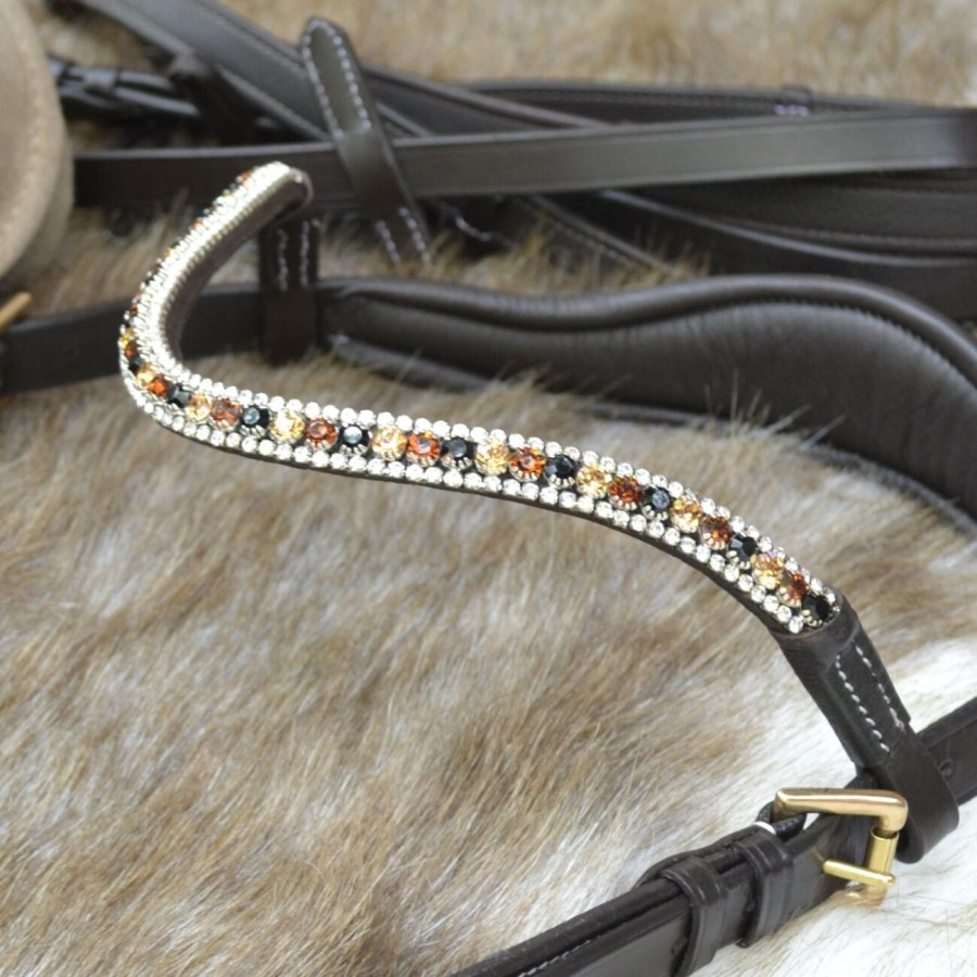 Lumiere Amber Deep Wave Crystal Browband