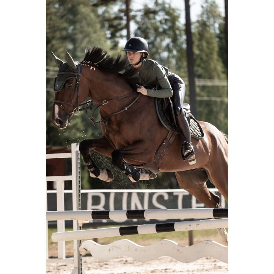 PS of Sweden Diamond Ruffle Jump Pad - Hunter Green - Image 2