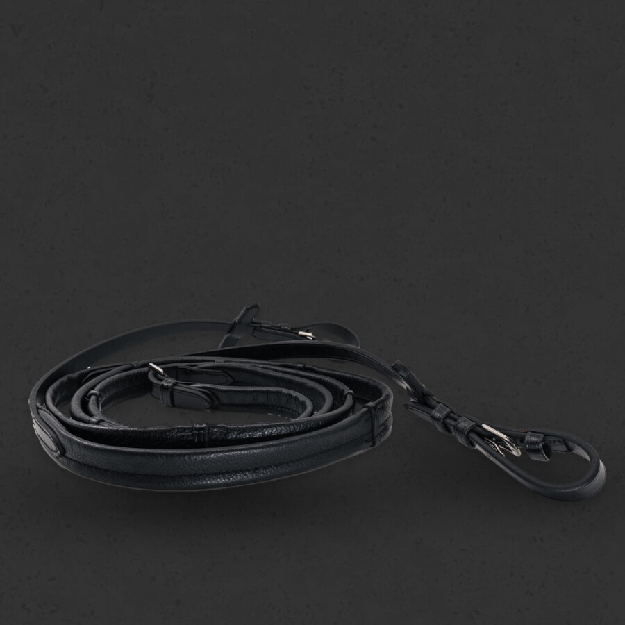 Grainge Dressage Snaffle Bridle with Gold/Silver Crystal Browband - Image 7