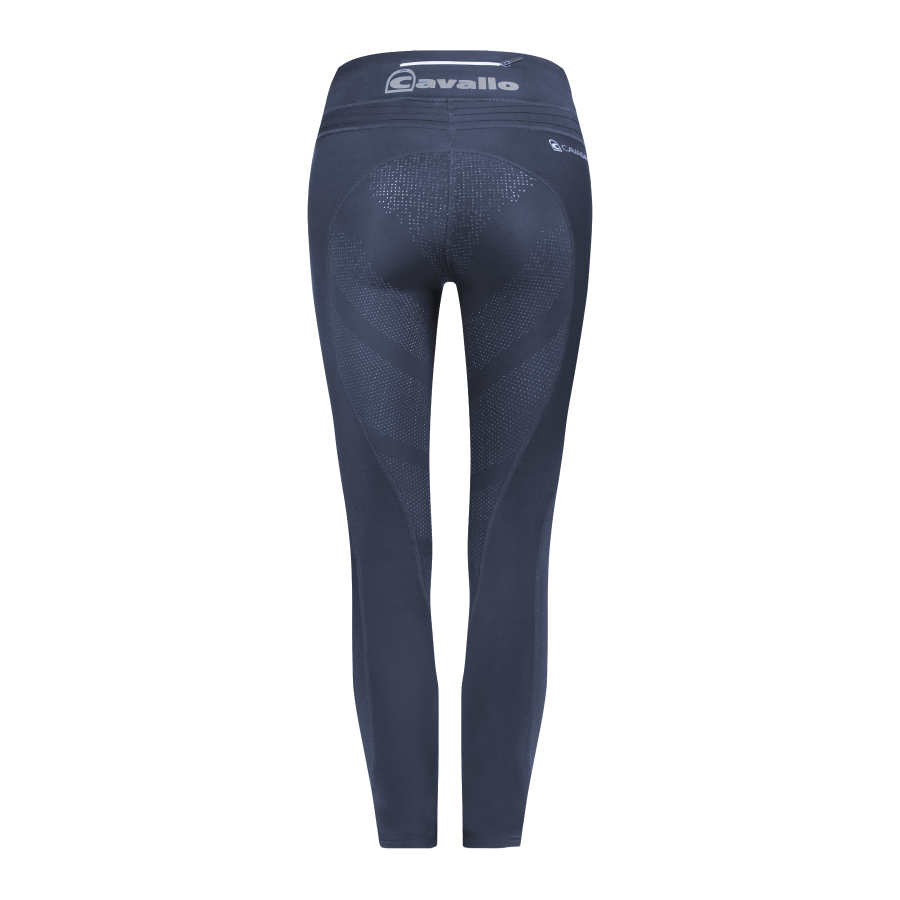 Cavallo Lin Grip Riding Leggings - Dark Blue - Image 2