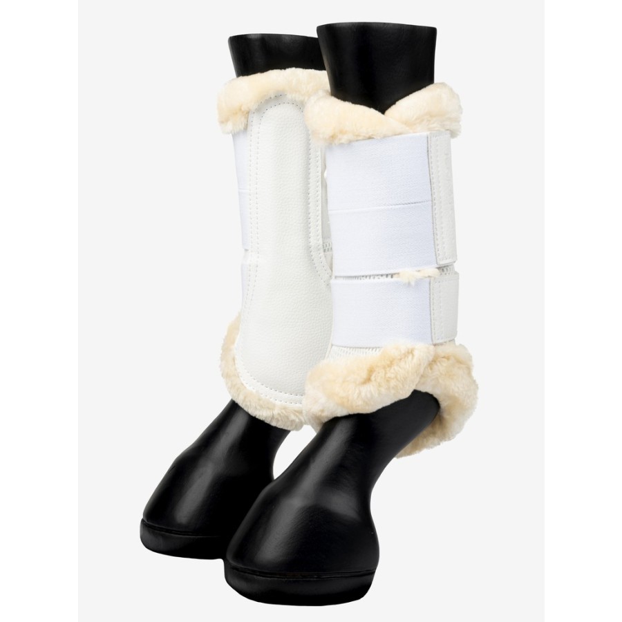 LeMieux Fleece Edged Mesh Brushing Boot - Image 2