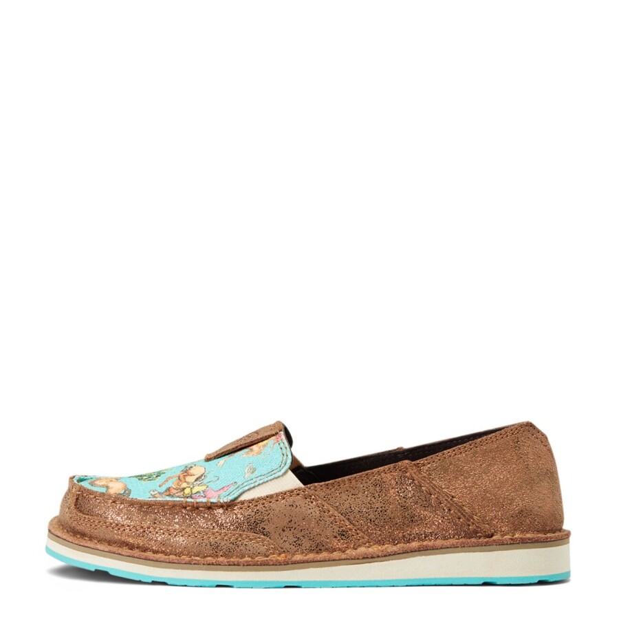 Ariat Women's Cruiser- Bucking Turquoise - Image 3