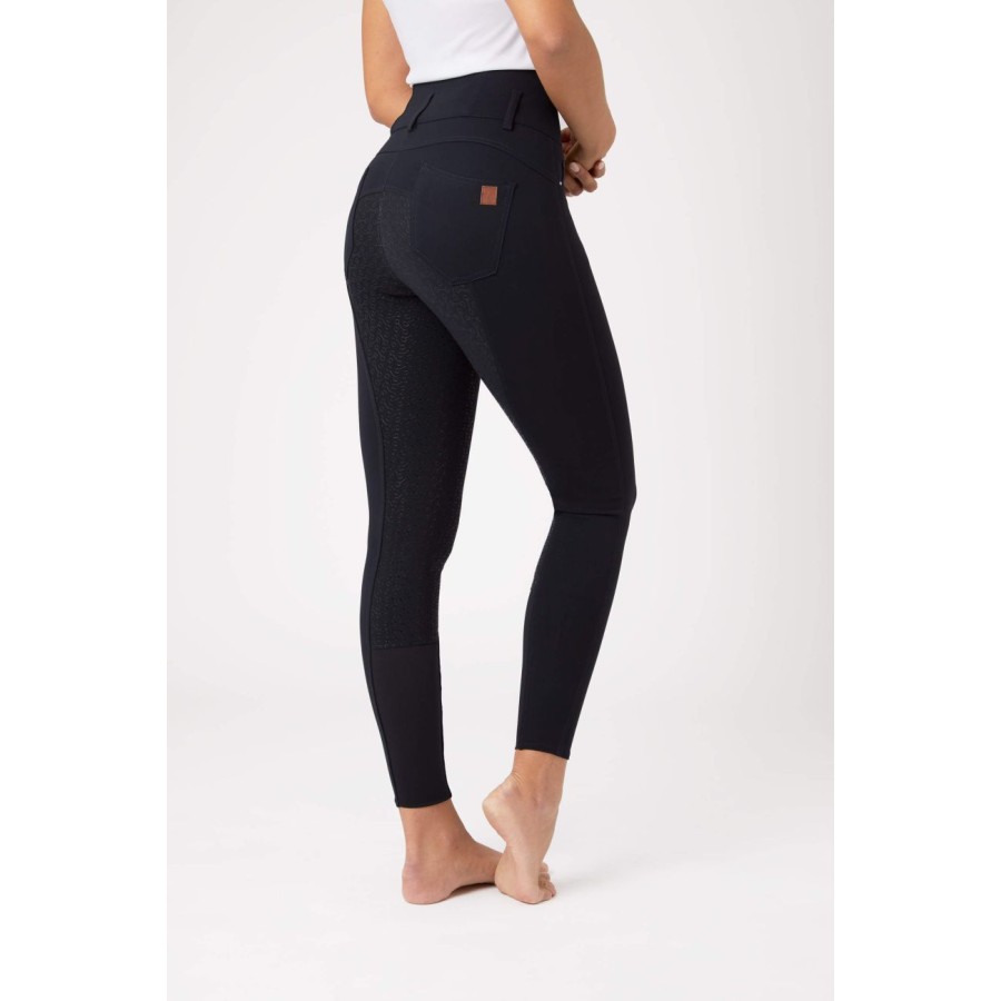 Horze Tara Breeches Navy - Image 3