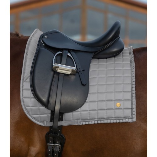Alternative view of Waldhausen Florence Saddle Pad - Stone Grey