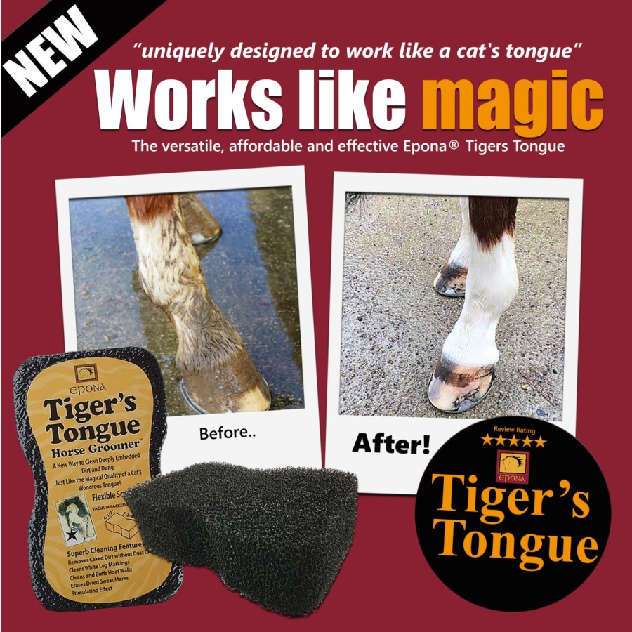 Epona Tiger's Tongue Horse Groomer - Image 3