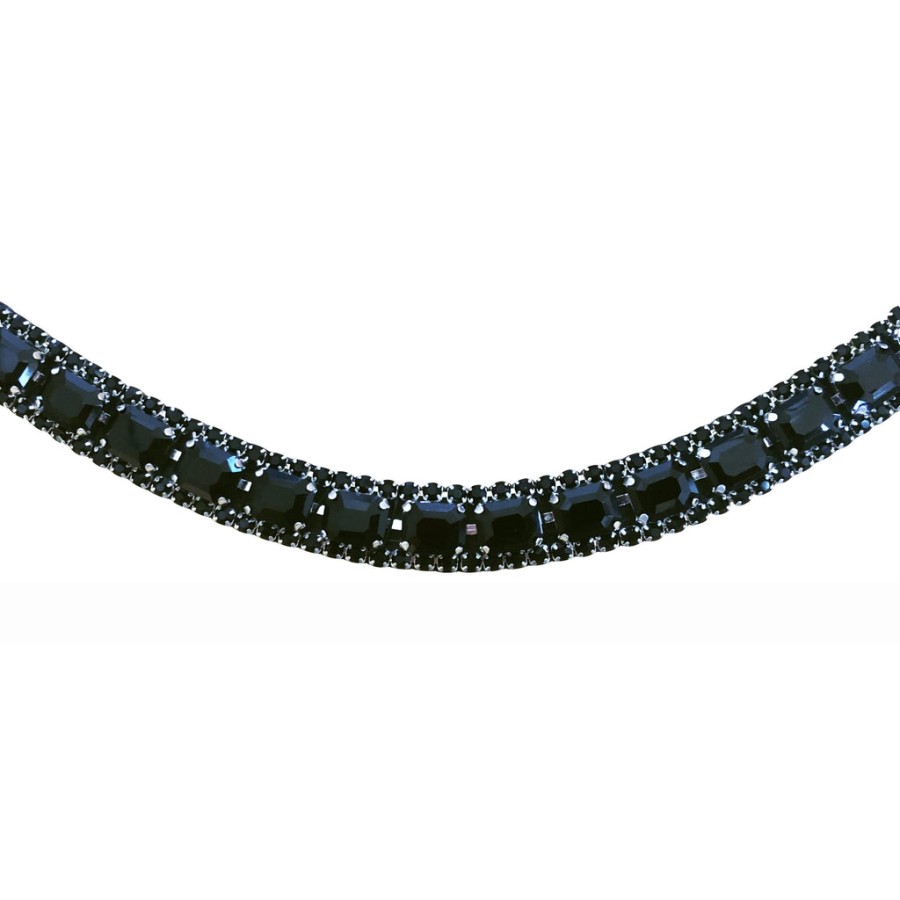 Lumiere Onyx Crystal Browband