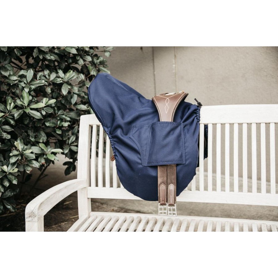 Kentucky Saddle Cover-Navy - Image 2