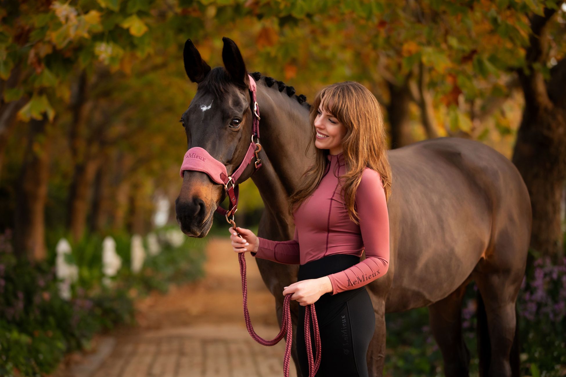LeMieux Baselayer Orchid - Image 5