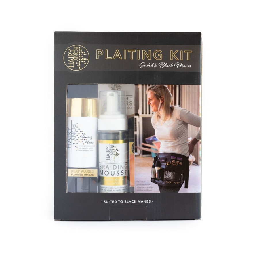 Hairy Pony Plaiting Kit for Black Manes - Image 2