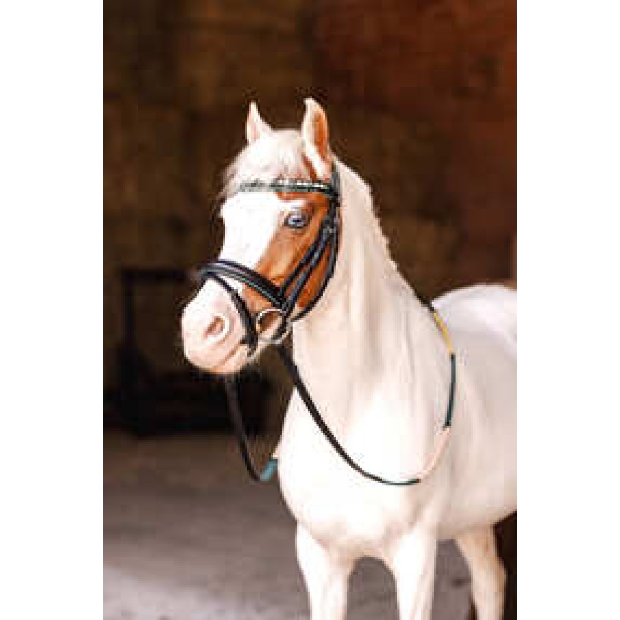 Horze Magic Carousel Pony Bridle Green - Image 2