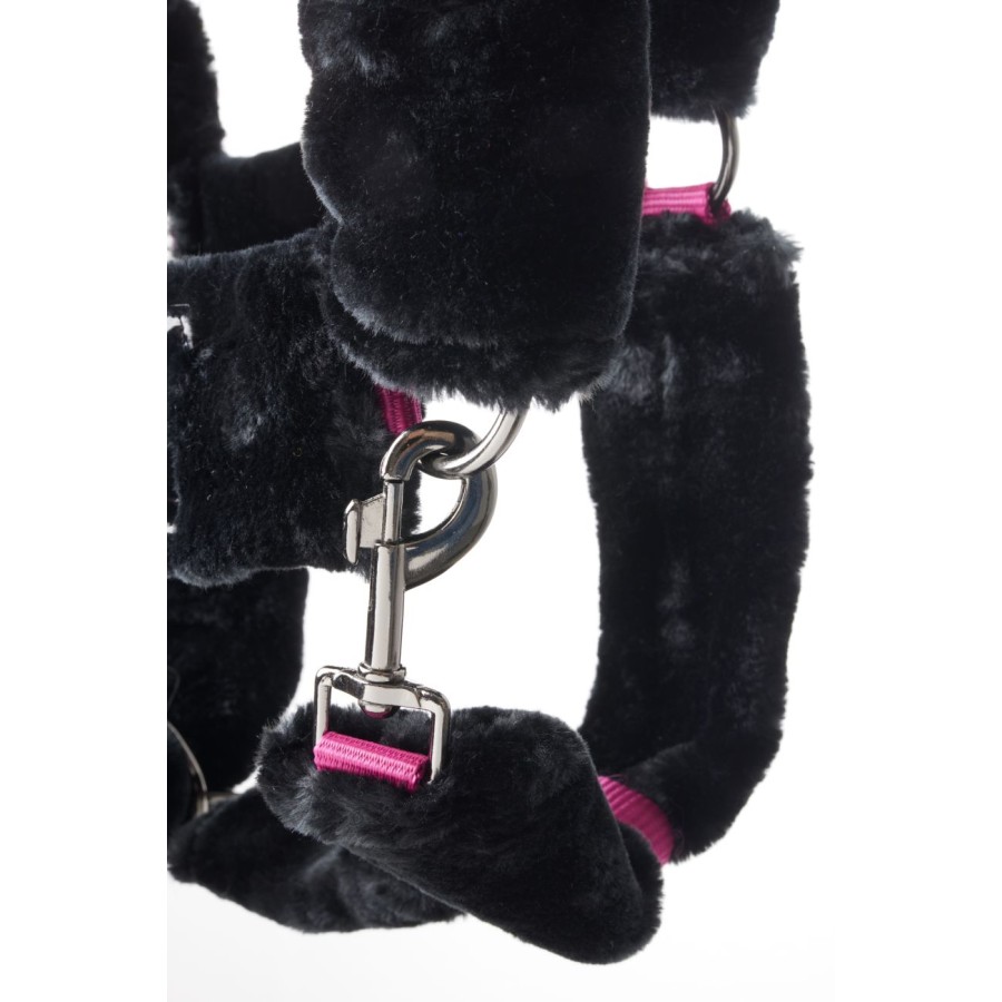 Horze Smoky Faux Fur Halter - Image 6
