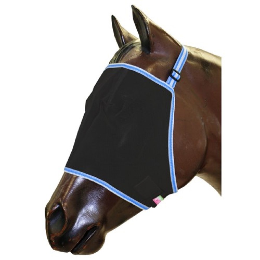 Bambino Mesh Fly Mask-Black