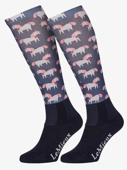 LeMieux Footsie Socks Christmas - Image 3