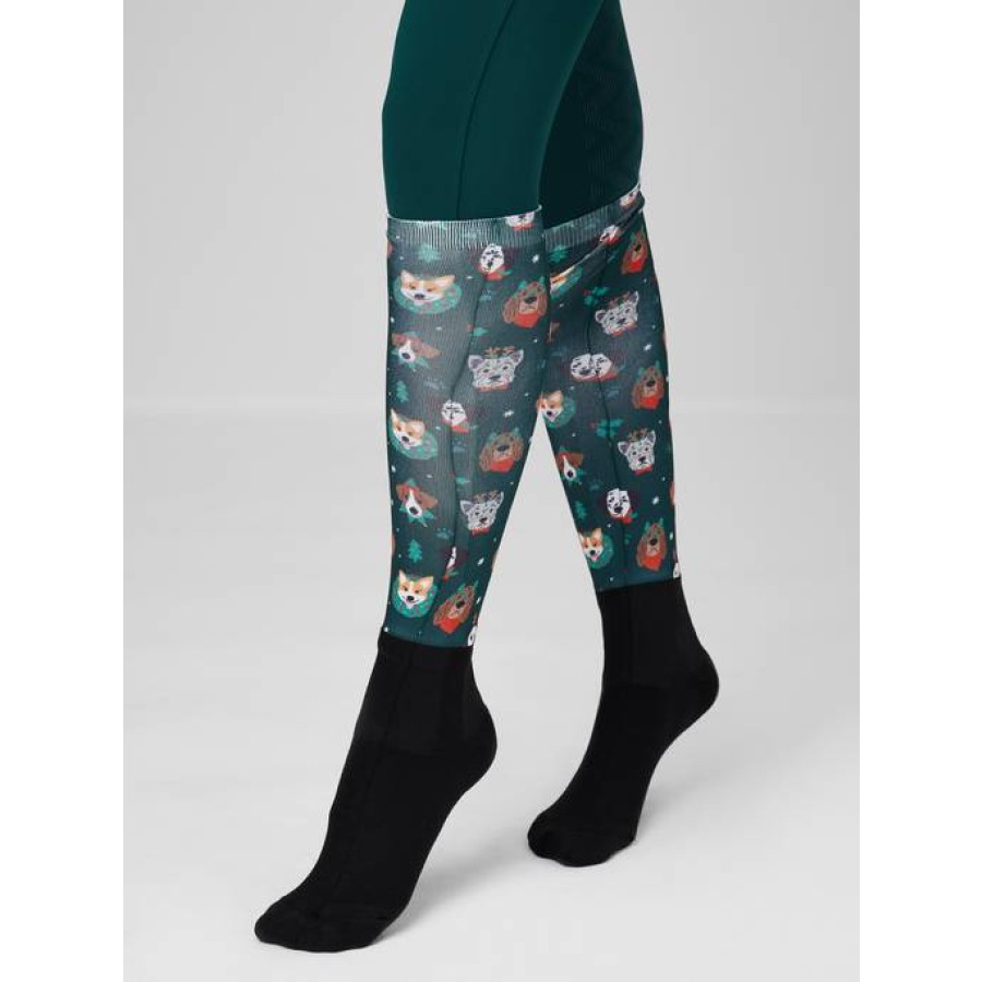 LeMieux Footsie Socks Christmas - Image 2