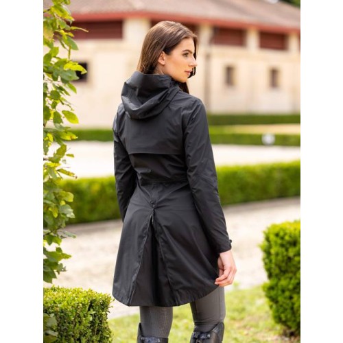 Alternative view of LeMieux Grace Long Rain Jacket- Black