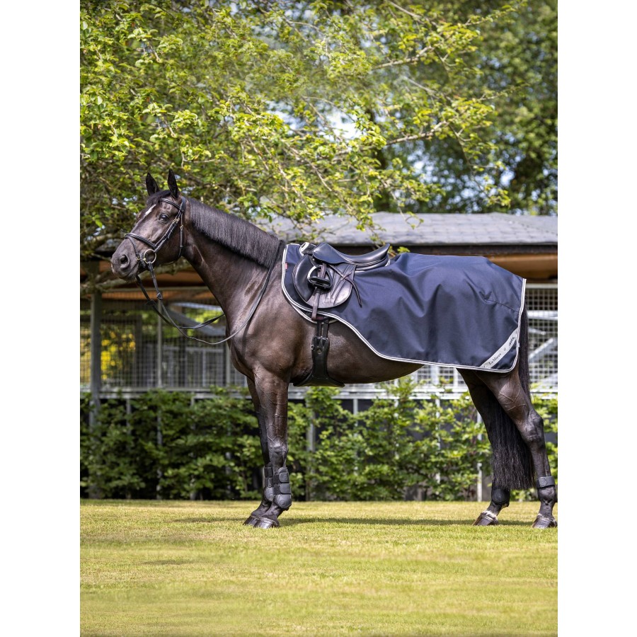 LeMieux Arika Waterproof Quarter Sheet- Navy