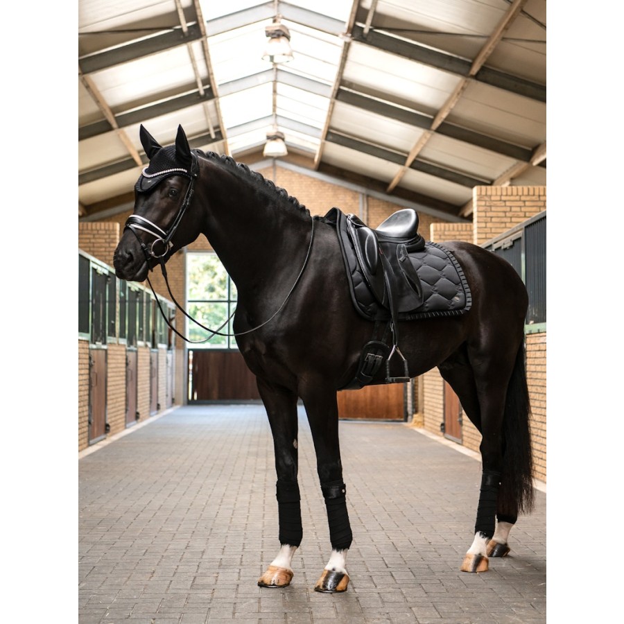 PS of Sweden Dressage Ruffle Saddle Pad-Black - Image 5