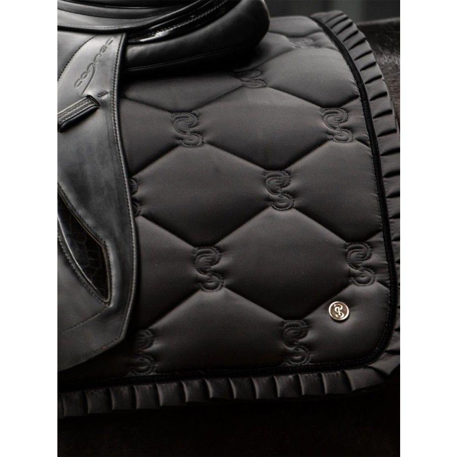 PS of Sweden Dressage Ruffle Saddle Pad-Black - Image 3