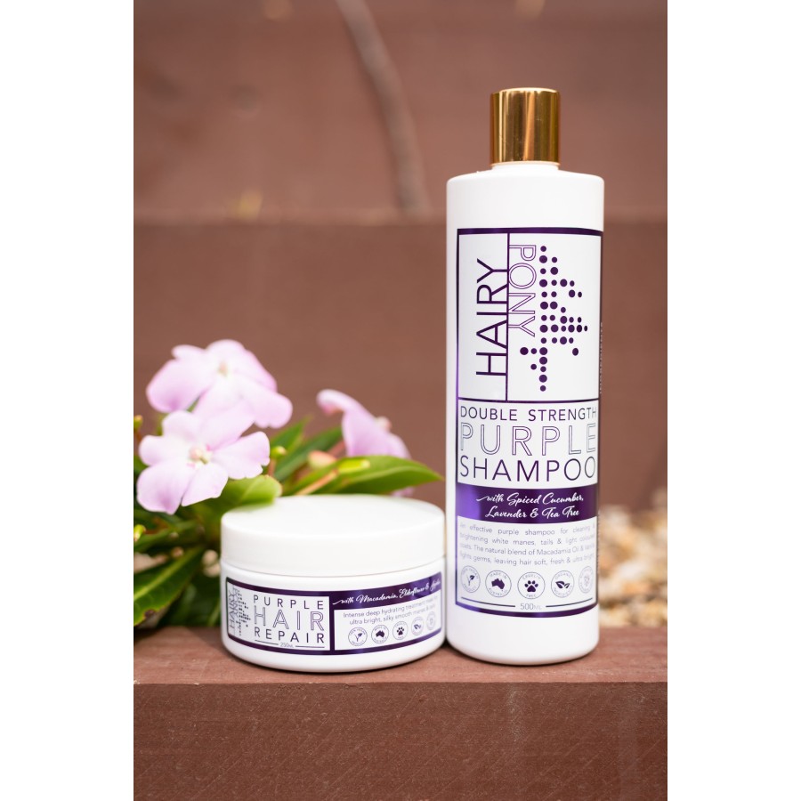 Hairy Pony Double Strength Purple Shampoo 500ml - Image 3
