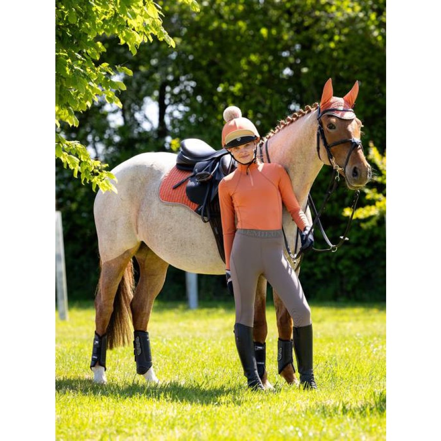LeMieux Young Rider Base Layer Apricot - Image 6