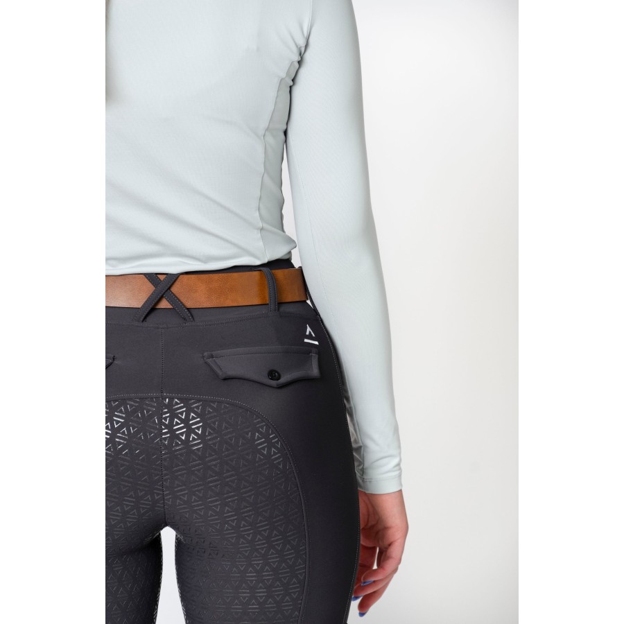 Decoll Sport Active Breeches Charcoal - Image 5