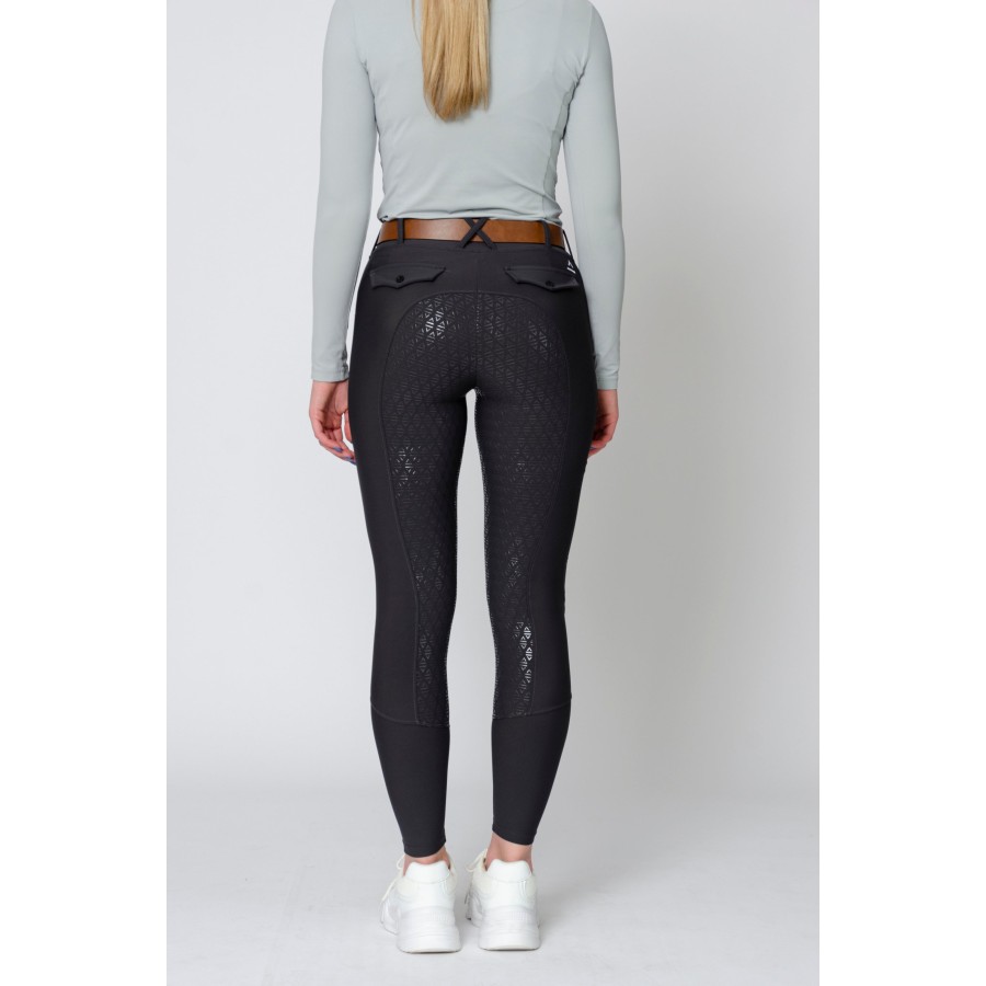 Decoll Sport Active Breeches Charcoal - Image 4
