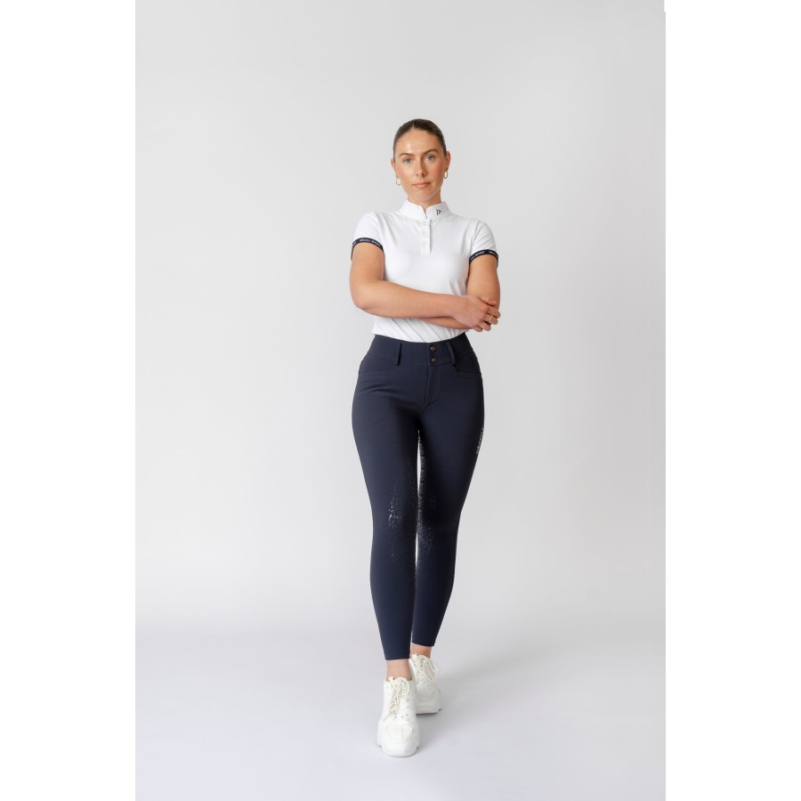 Decoll Sport Mia Seamless Breeches Navy - Image 3