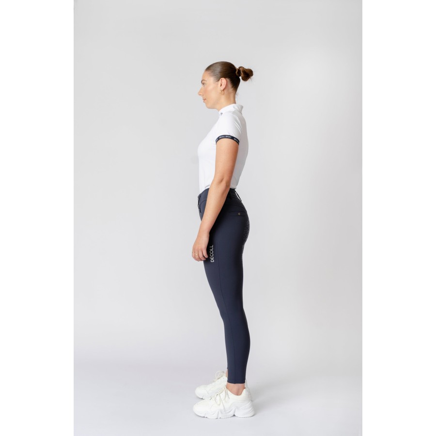 Decoll Sport Mia Seamless Breeches Navy - Image 7