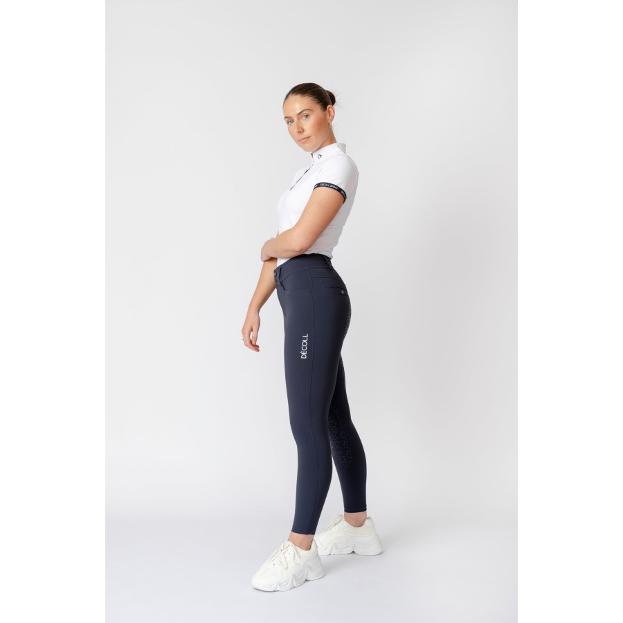 Decoll Sport Mia Seamless Breeches Navy - Image 10