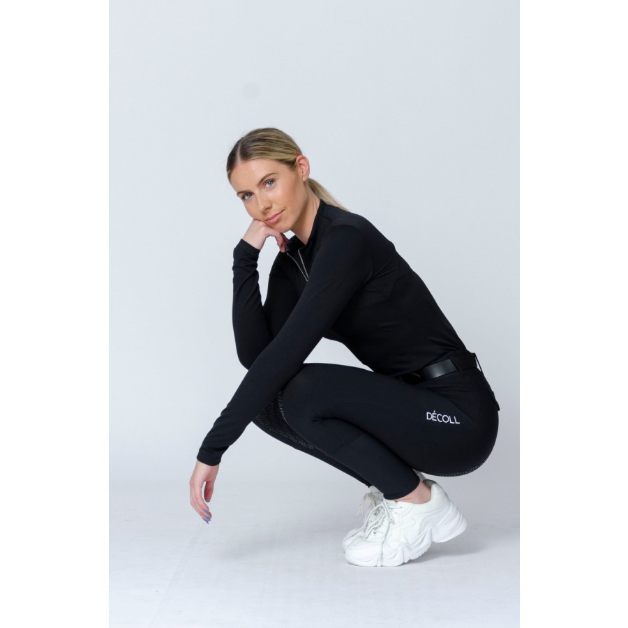 Decoll Sport Active Breeches Black - Image 2