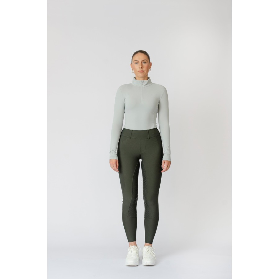 Decoll Sport Active Breeches Khaki - Image 8