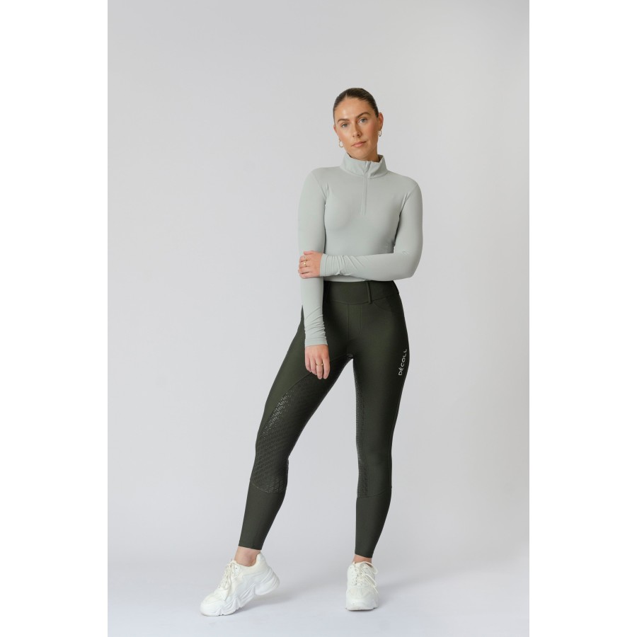 Decoll Sport Active Breeches Khaki - Image 4