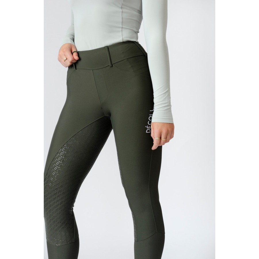 Decoll Sport Active Breeches Khaki