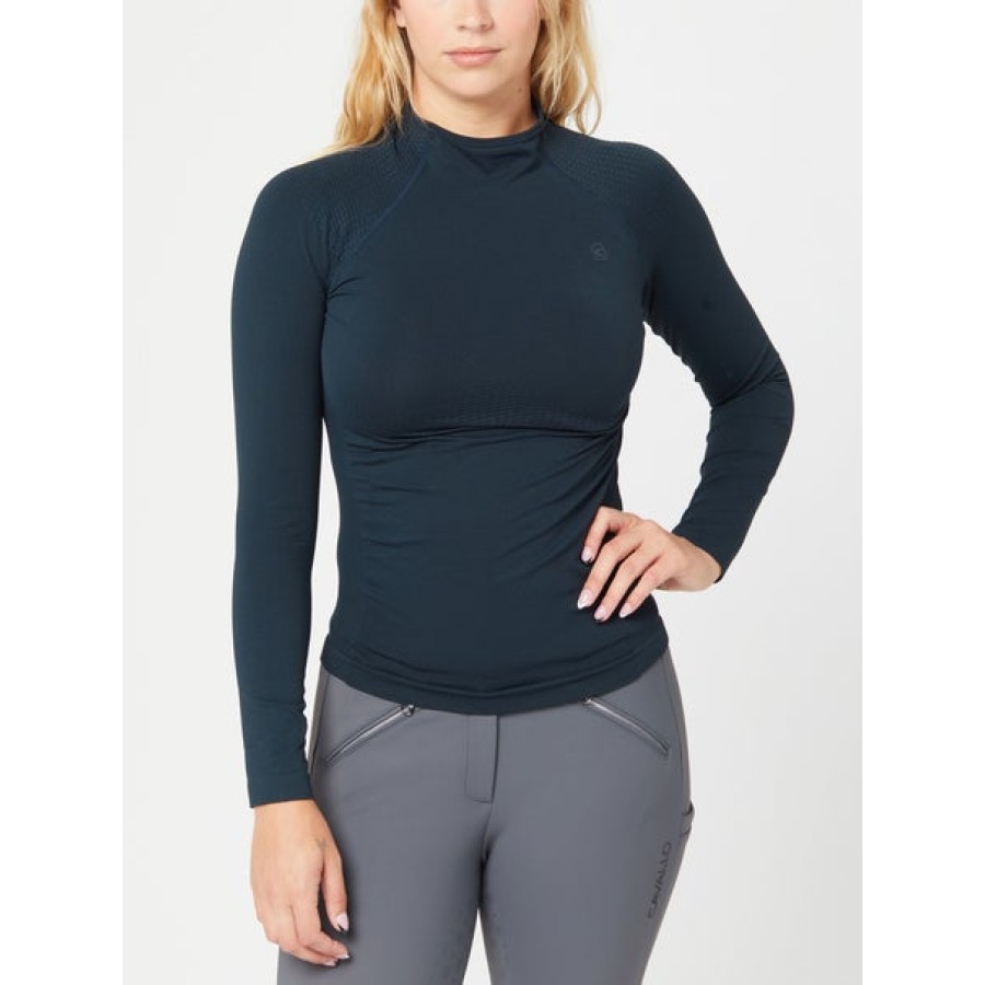 Cavallo Emica Seamless Pullover Shirt Dark Blue - Image 3