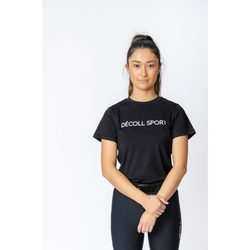 Decoll Sport Active Tech Tee Black