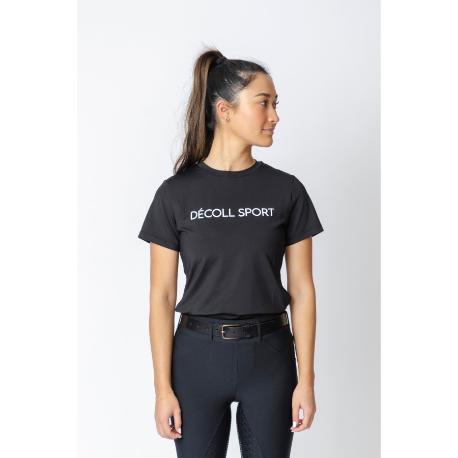 Decoll Sport Active Tech Tee Black - Image 2