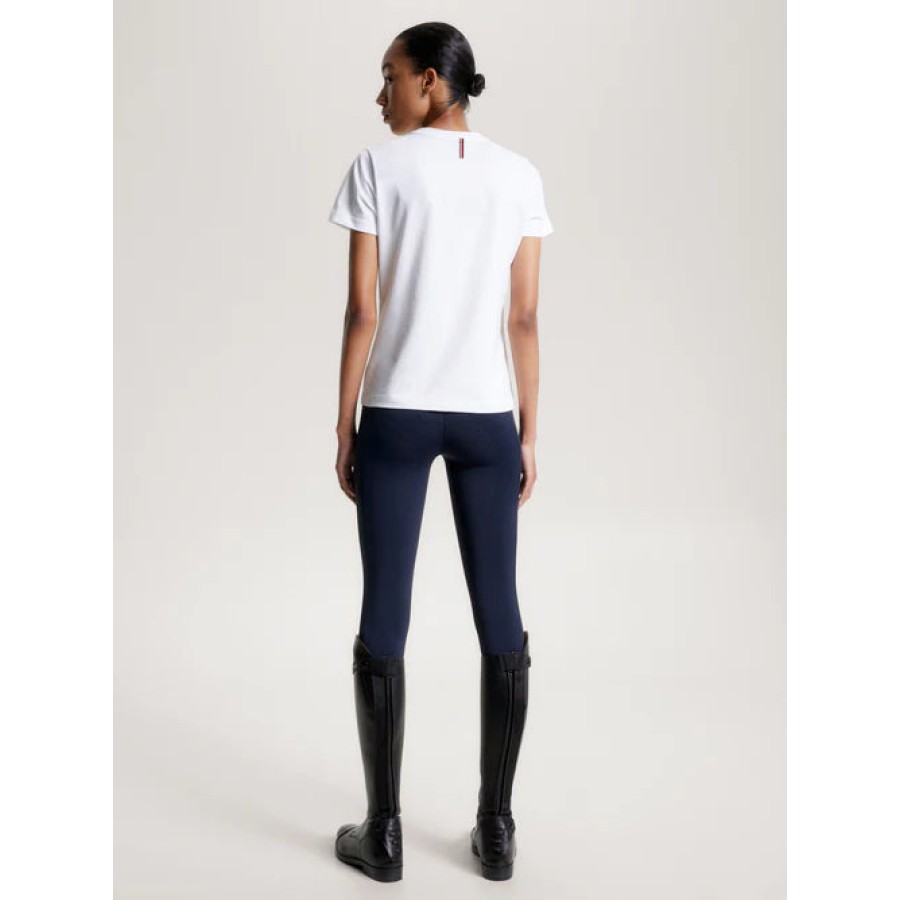 Tommy Hilfiger Brooklyn S/Sleeve Graphic Tee White - Image 3