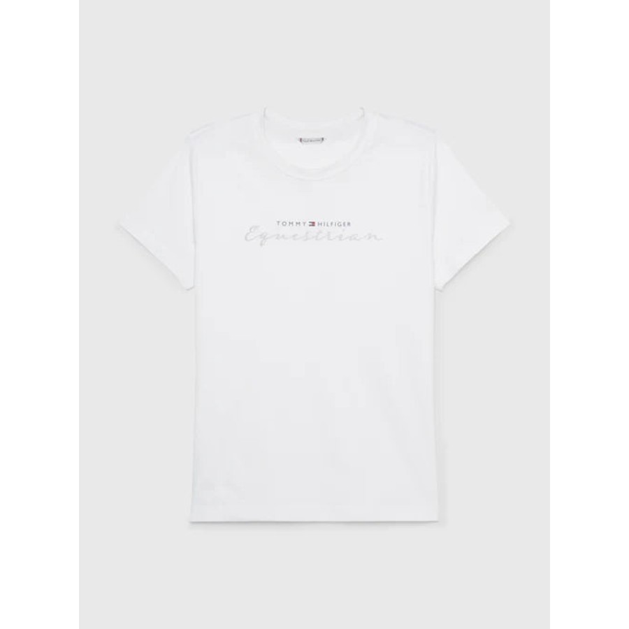Tommy Hilfiger Brooklyn S/Sleeve Graphic Tee White - Image 4
